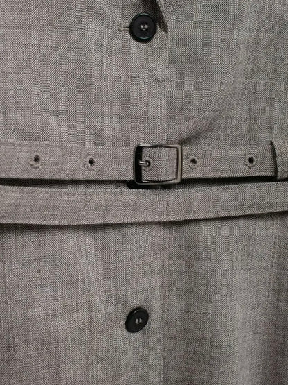 Fließender Blazer mit Gürtel
