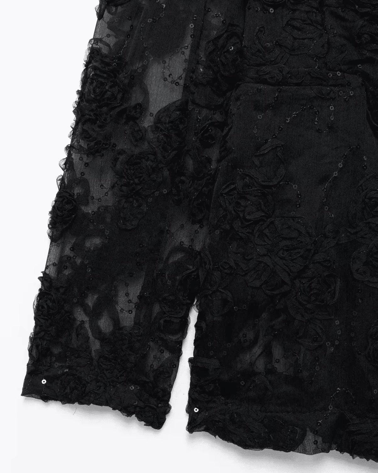 Halbtransparenter Blazer aus Spitze - Sorentis