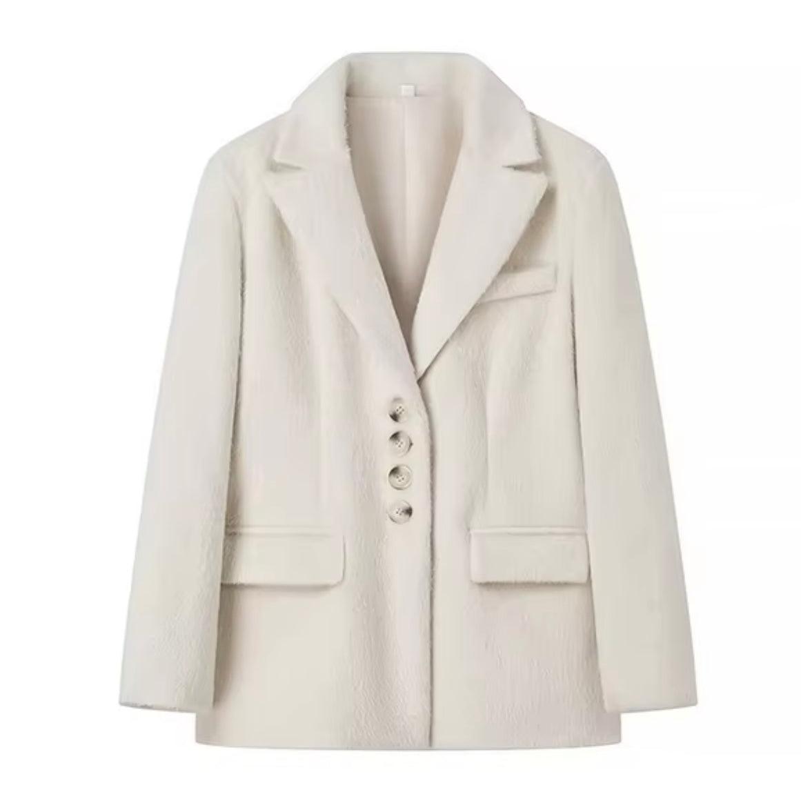Bouclé-Blazer in Pastellfarben - Sorentis