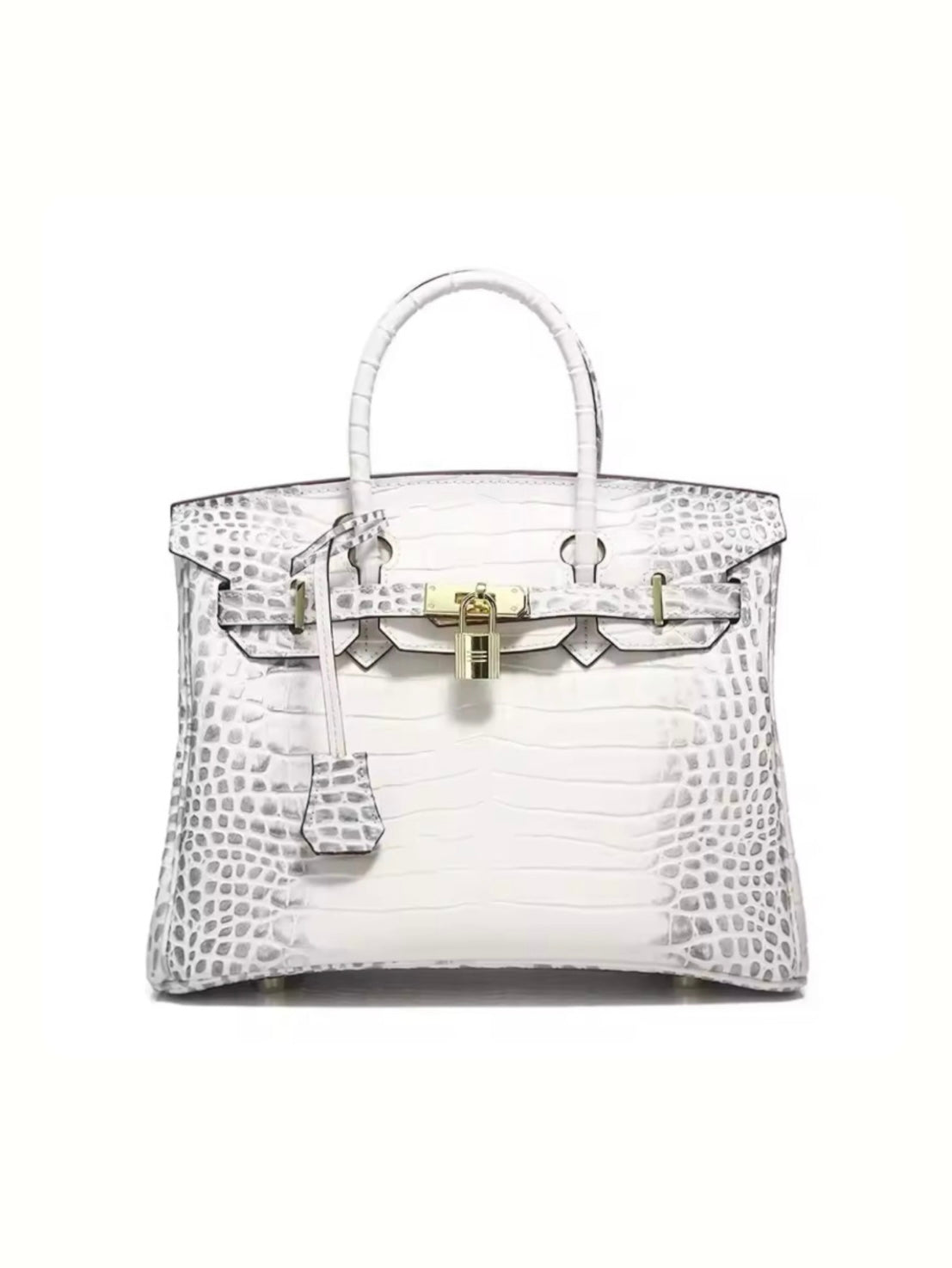 Echtleder Crocodile Handtasche