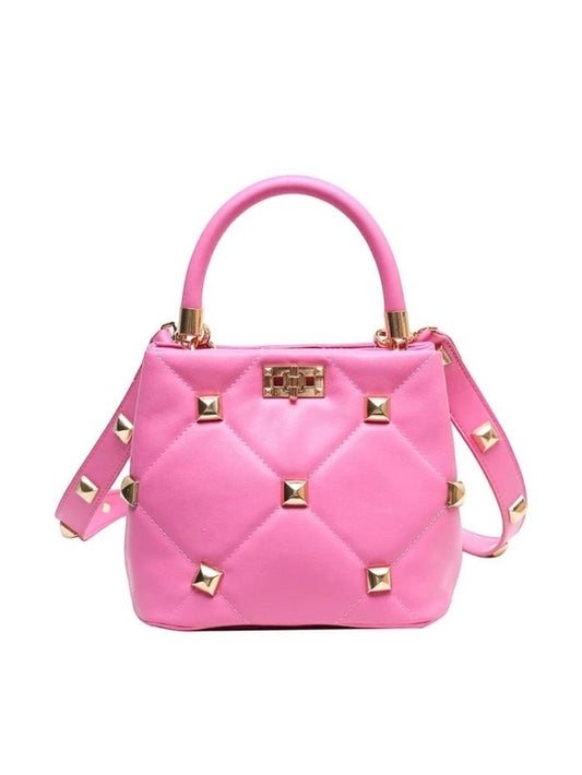 Handtasche mit goldenen Nieten - Sorentis