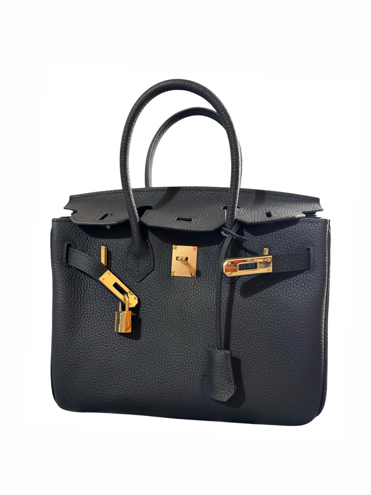 Echtleder Noble Handtasche Klassiker 30cm
