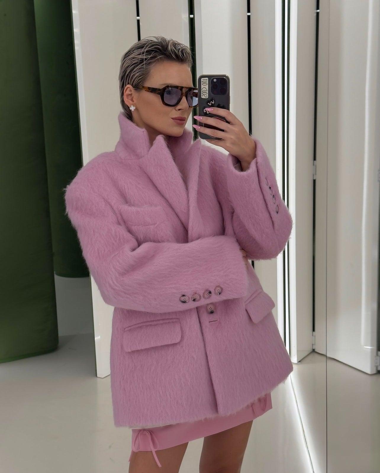Bouclé-Blazer in Pastellfarben - Sorentis