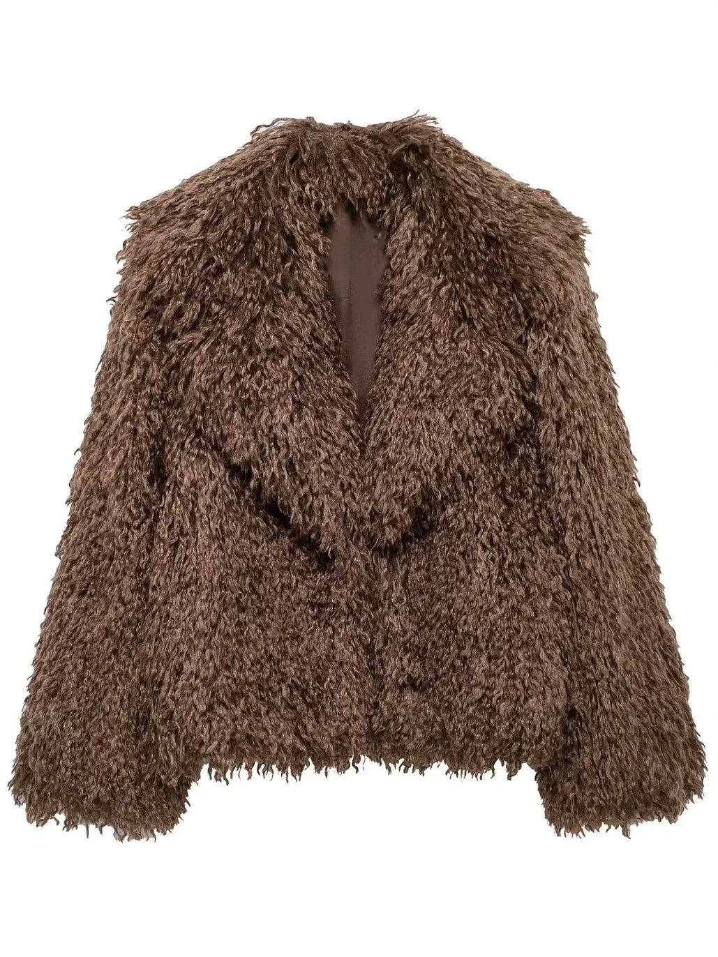 Jacke aus mongolischem Kunstpelz - Sorentis