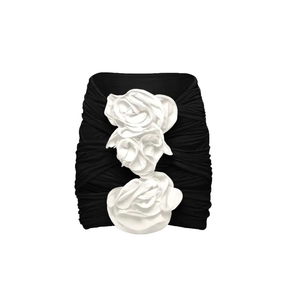 Zweiteiliges Beachwear-Ensemble mit Rock - Sorentis